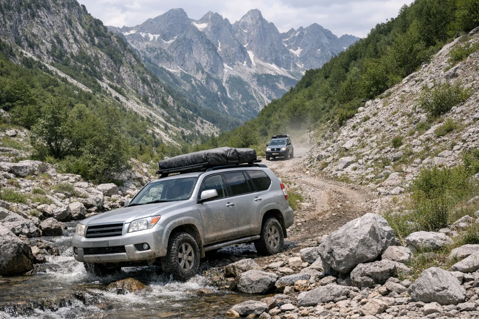 Albania 4x4 - jak zaplanować pierwszą wyprawę w góry Prokletije
