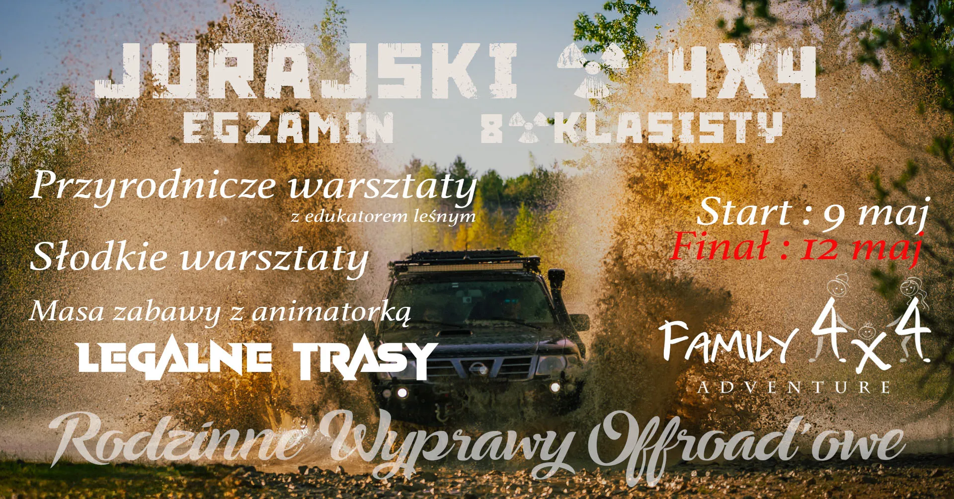 Family4x4 2026 - Egzamin Na Jurze4x4 - Wyprawa Offroadowa Dla Rodzin Z