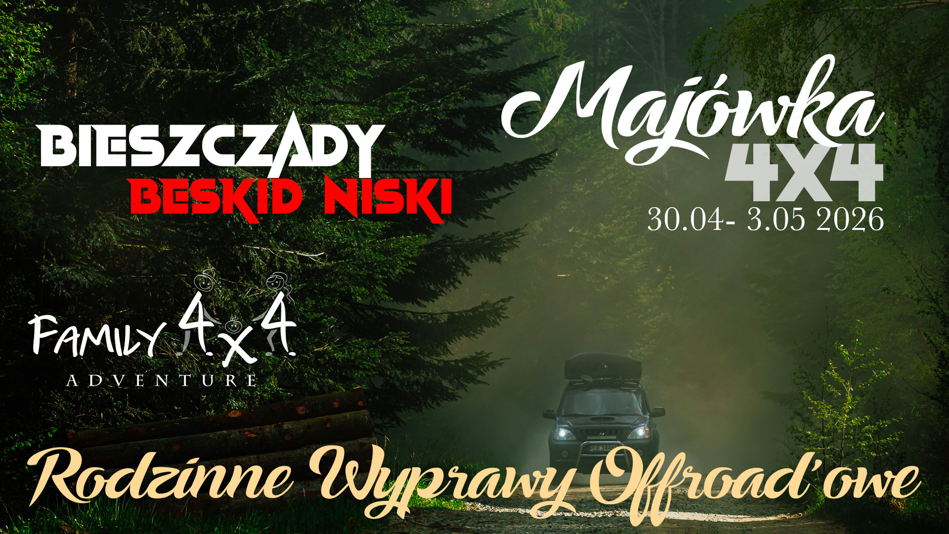 Family4x4 Pl - Bieszczadzko-Beskidzka Majówka - Rodzinne Wyprawy Offro