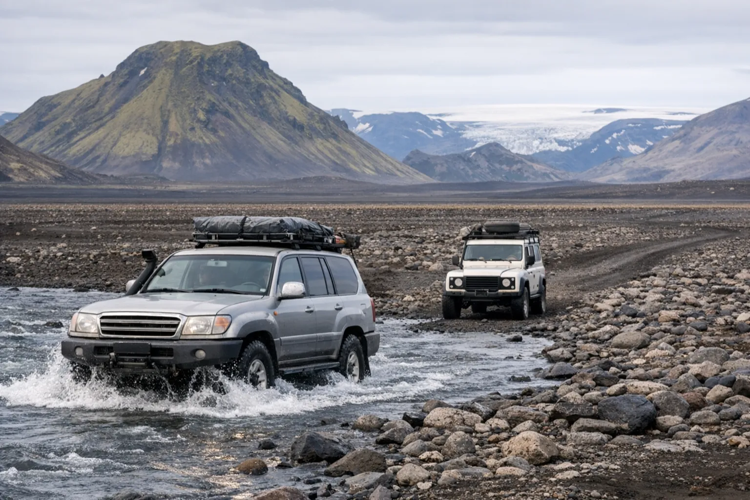 Islandia 4x4 przez interior bez przewodnika