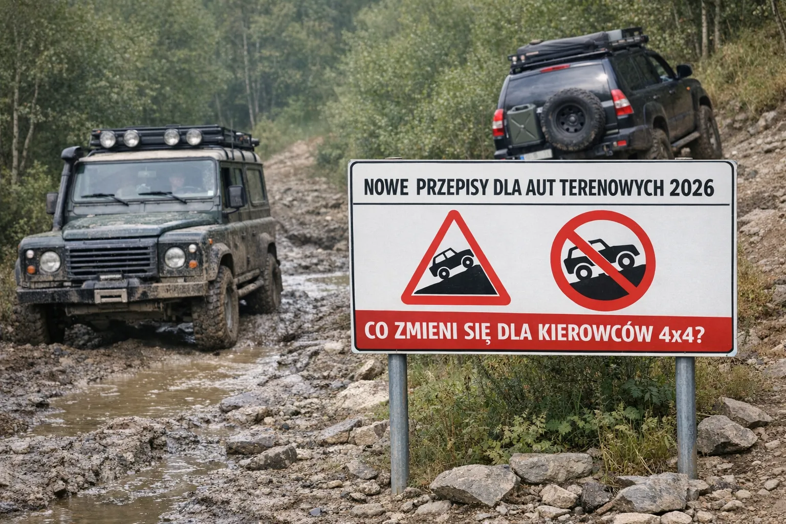Nowe przepisy dla aut terenowych w 2026 roku co zmieni się dla kierowców 4x4