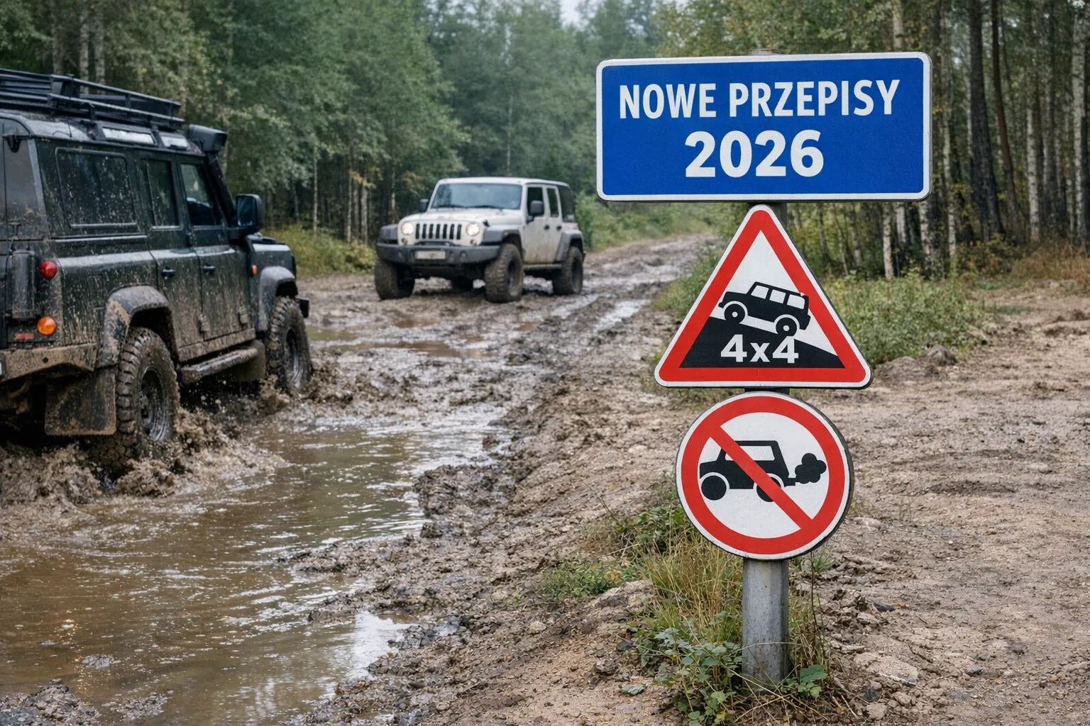 Nowe przepisy dla aut terenowych w 2026 roku co zmieni się dla kierowców 4x4
