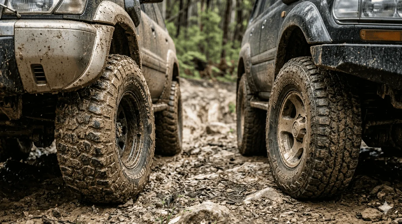 Opony AT i MT w off-roadzie - przewodnik