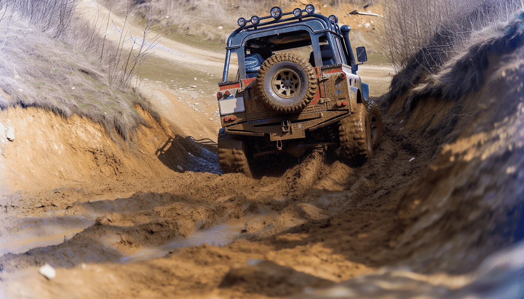 Podjazdy i zjazdy w terenie bez stresu - czyli jak pracować gazem i hamulcem