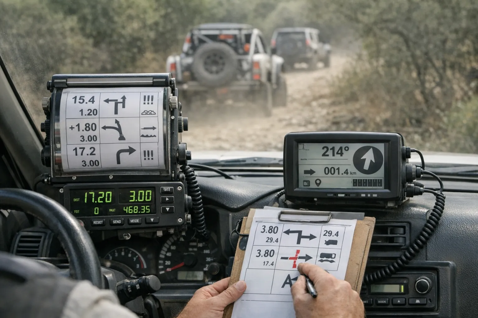 Roadbook i nawigacja w rajdach terenowych od podstaw do poziomu zawodniczego