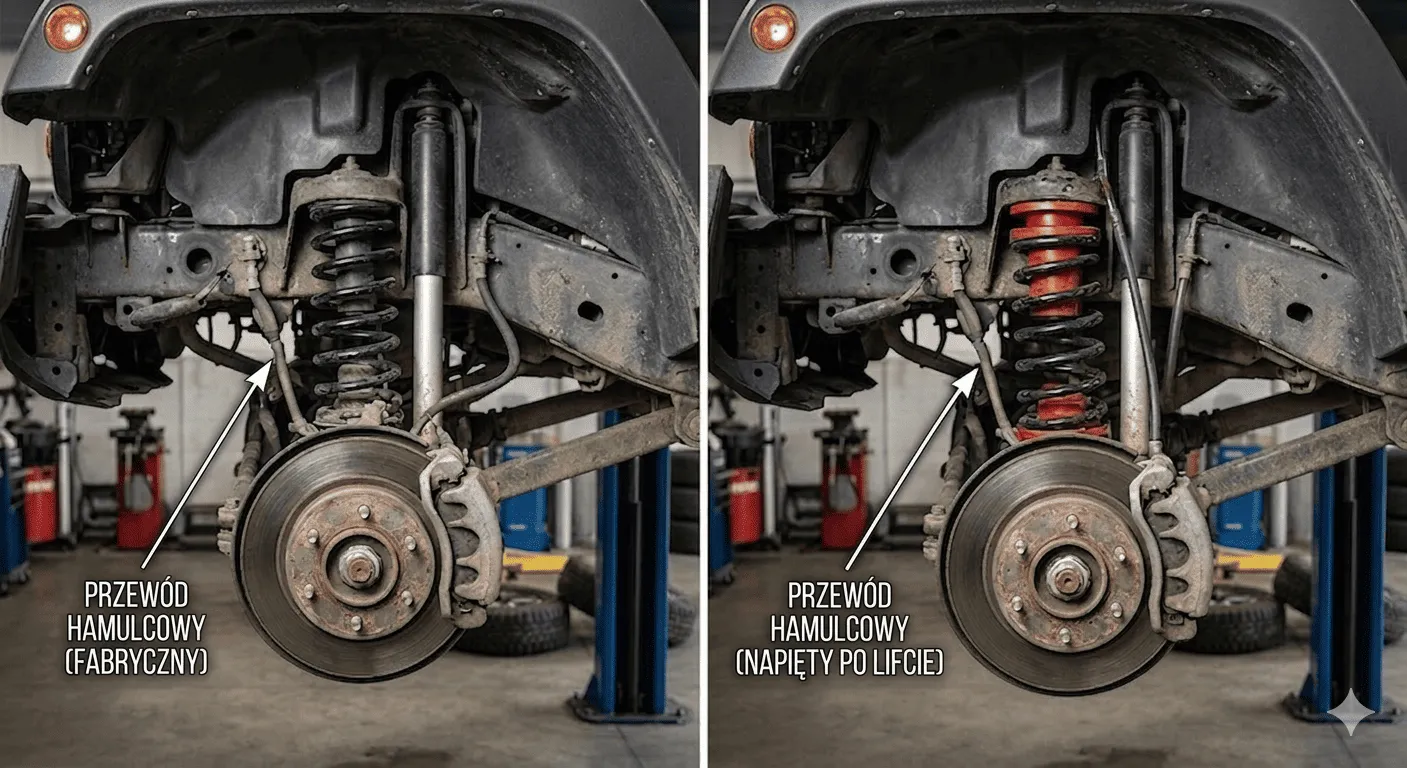 Przewody hamulcowe - pierwszy realny problem