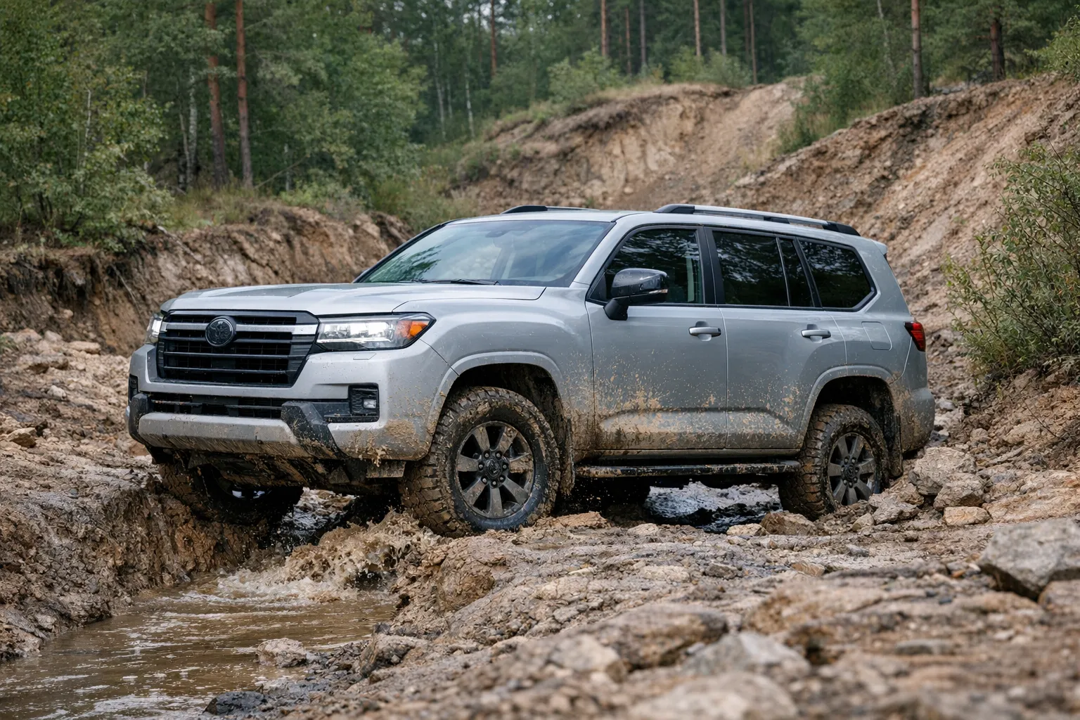 Toyota Land Cruiser 250 w terenie prawdziwy powrót legendy